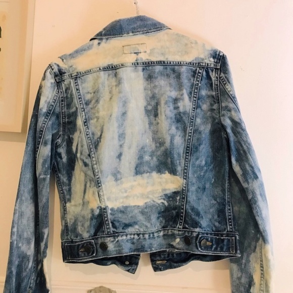 Denim and‎ Supply bleach wash jean jacket - Picture 5 of 6
